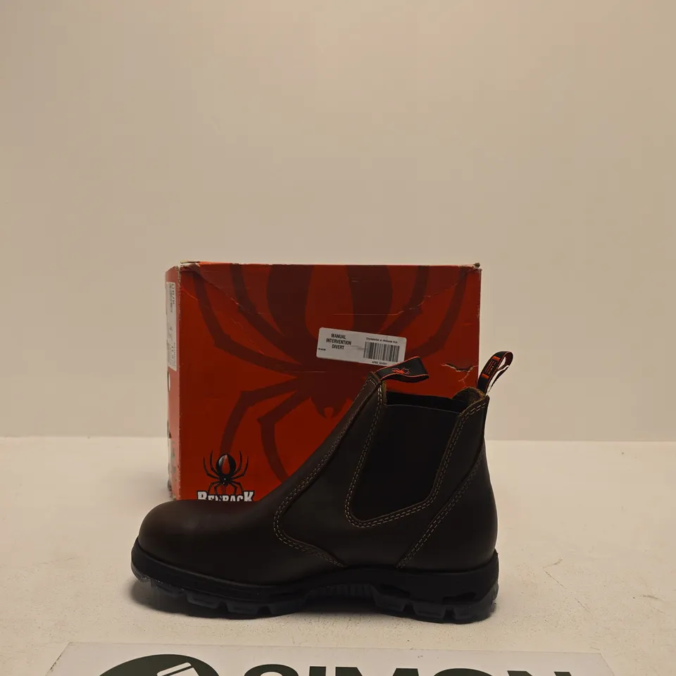 REDBACK LEATHER CHELSEA BOOT – BROWN, MEN'S UK 11.5