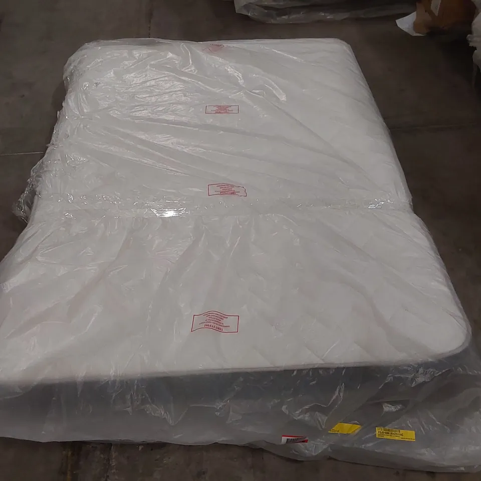 QUALITY BAGGED DUHART MEMORY FOAM OPEN COIL 4'6" MATTRESS 