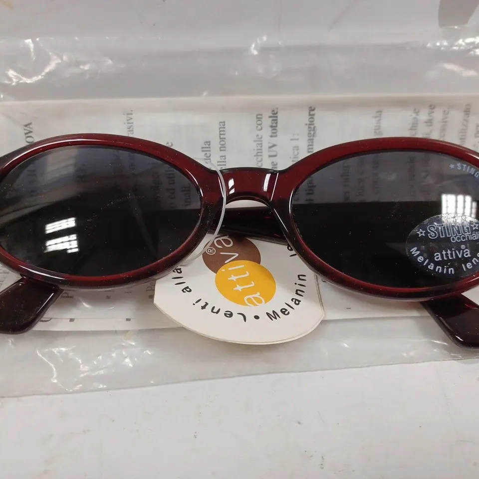 BOX OF APPROX 8 STING 6048 RED SUNGLASSES 