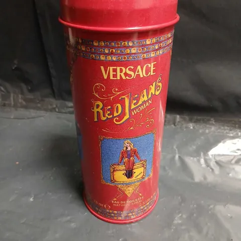 BOXED VERSACE RED JEANS WOMAN EAU DE TOILETTE 75ML