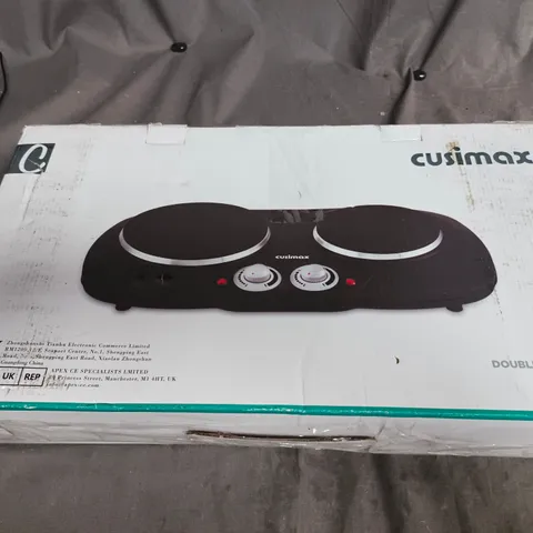 CUSIMAX DOUBLE HOT PLATE CMHP-B212 – BOXED