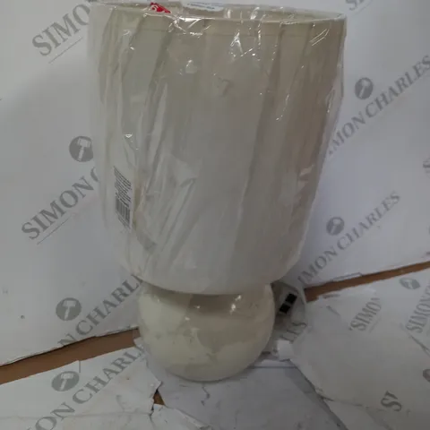 CREAM ROUND LAMP