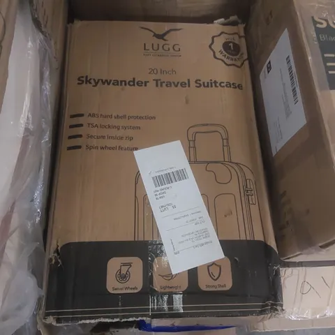 BOXED LUGG TRAVEL SUITCASE
