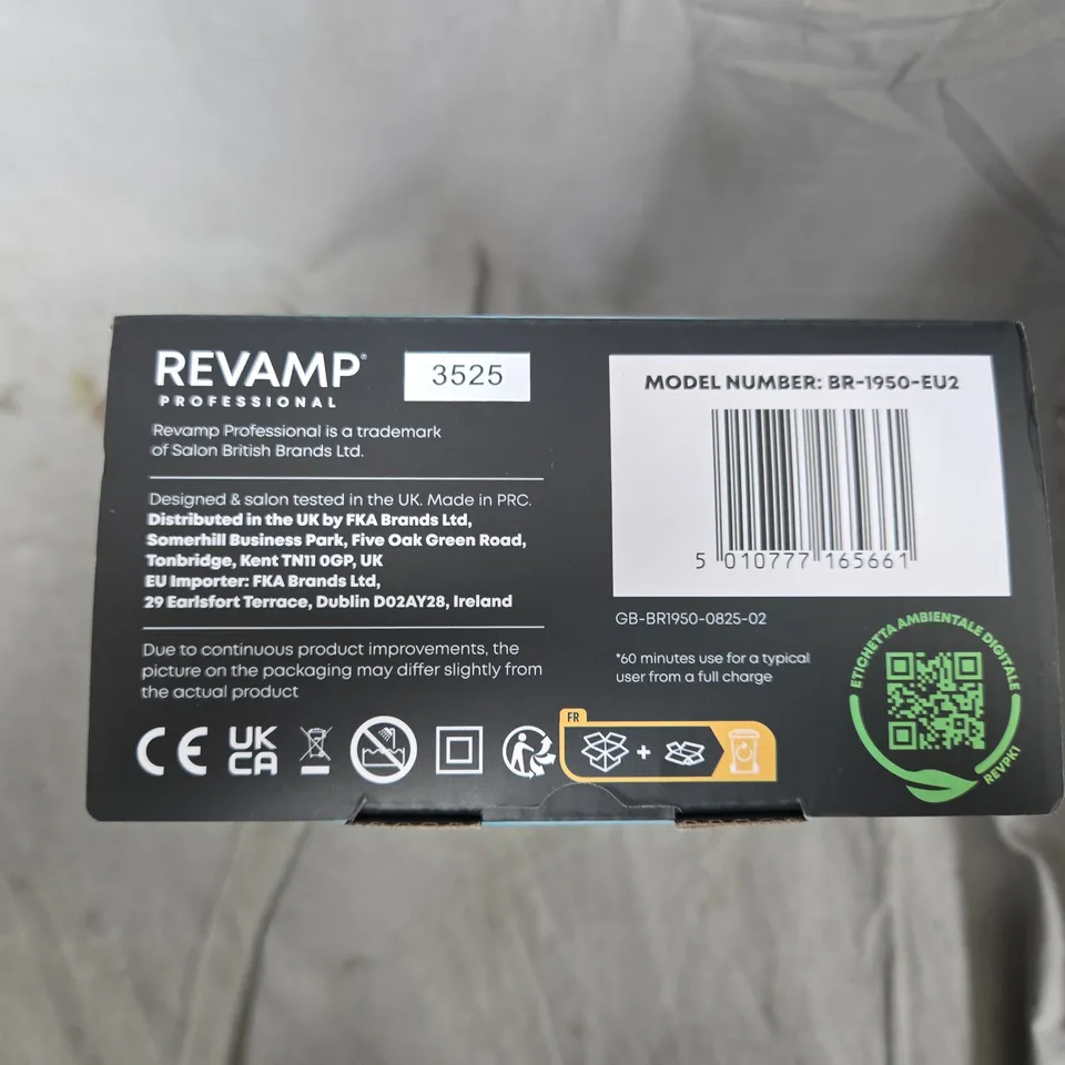 Revamp Professional Straight & Go Cordless Hair Brush (BR-1950-EU2)