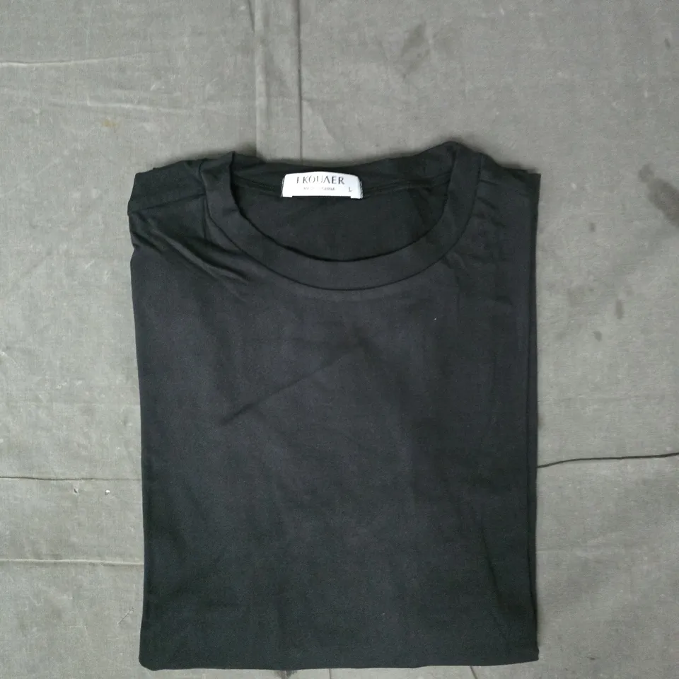 EKOUAER LONG SLEEVE TOP IN BLACK SIZE LARGE