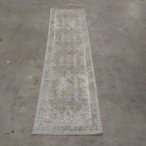 QUALITY DESIGNER AREA RUG - APPROXIMATELY 230 x 59cm