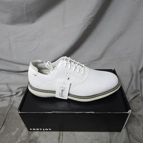 FOOTJOY WHITE GOLF SHOES BOXED SIZE 9