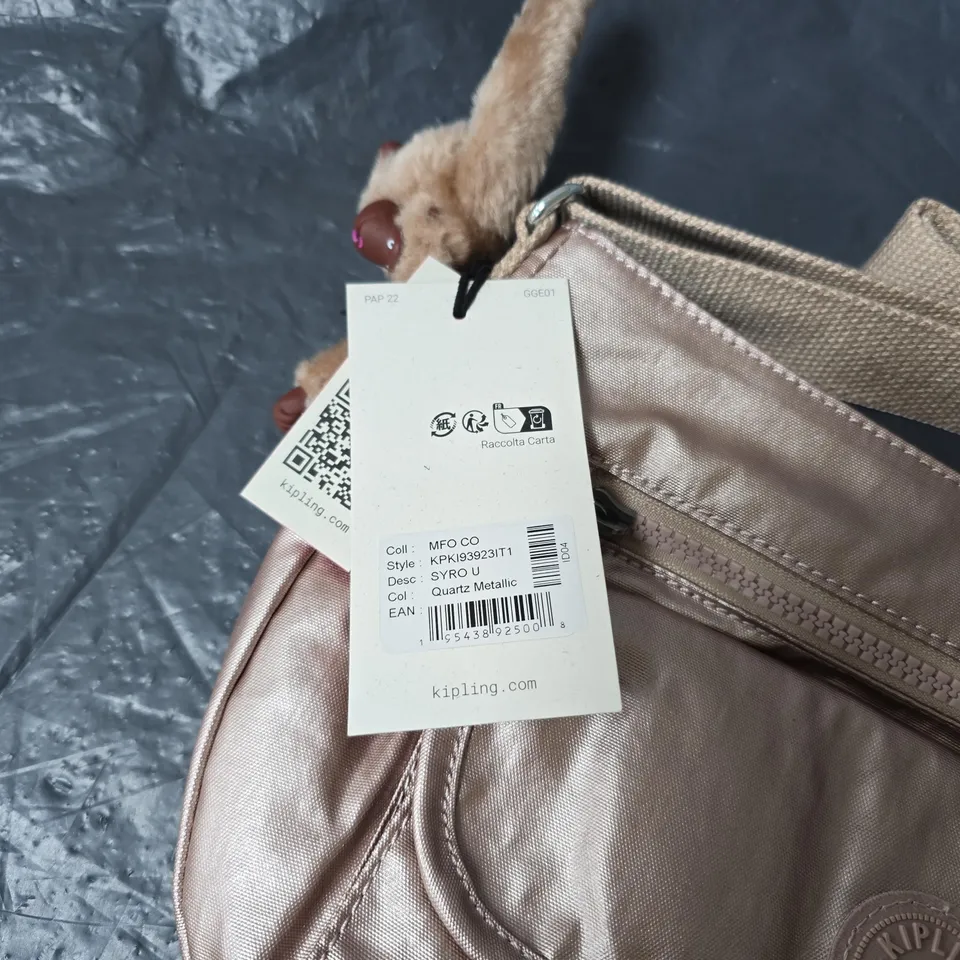 KIPLING QUARTZ METALLIC BAG 