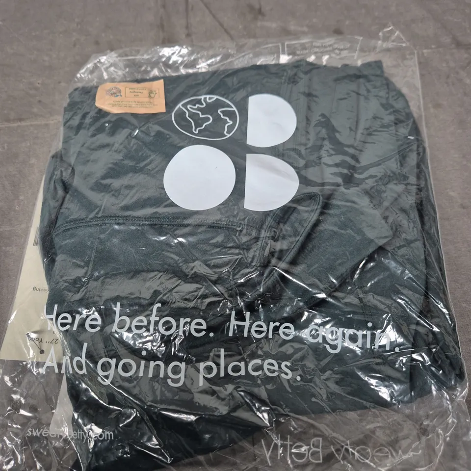 SWEATY BETTY GARY 27 YOGA TROUSERS TREK GREEN SIZE L