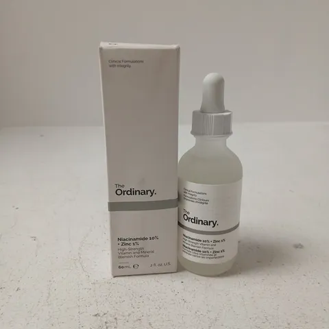 BOXED THE ORDINARY NIACINAMIDE 10% + ZINC 1% SERUM – 60 ML