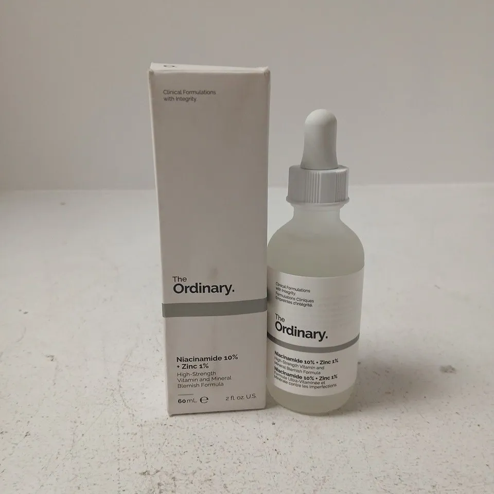 BOXED THE ORDINARY NIACINAMIDE 10% + ZINC 1% SERUM – 60 ML