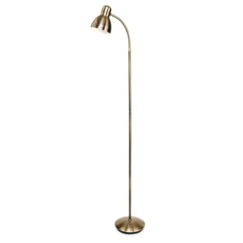 BOXED FIRSTLIGHT 3745AB MORGAN ANTIQUE BRASS FLOOR LAMP