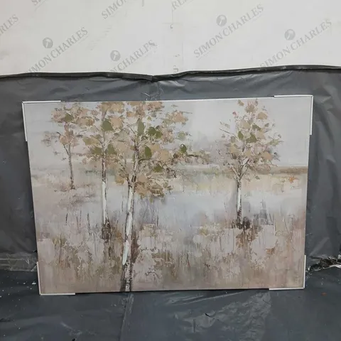 SEALED LANDSCAPE TREES PRINTED CANVAS