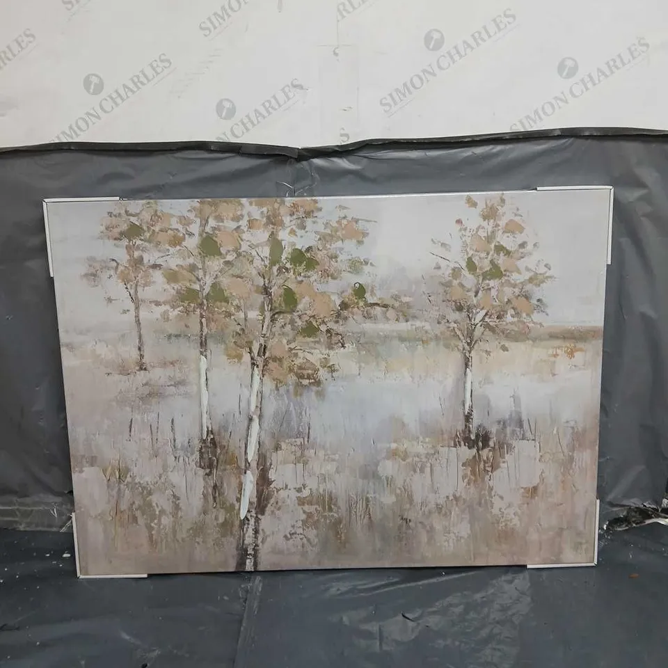 SEALED LANDSCAPE TREES PRINTED CANVAS