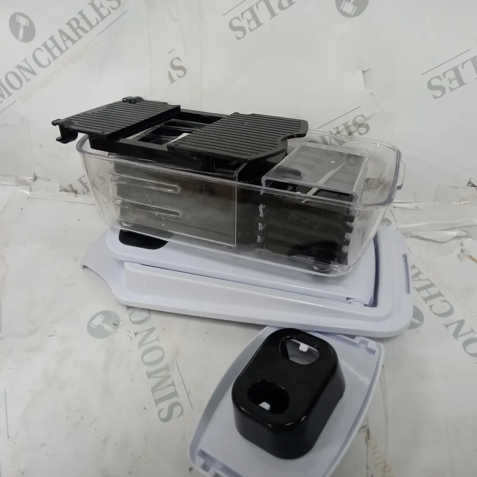 BOXED COOK'S ESSENTIALS CHOPPER 8 SLICE & DICE BLADES