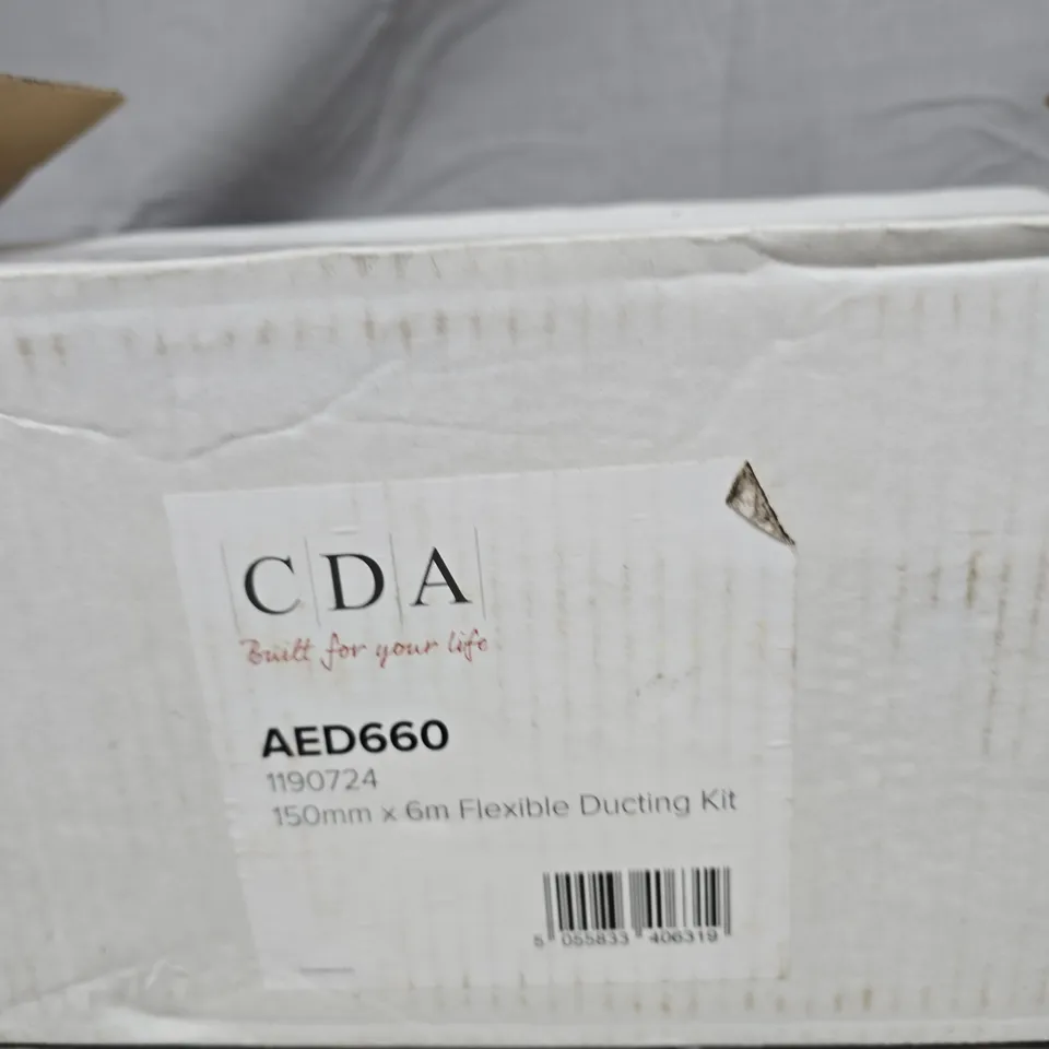 CDA AED660 150MM X 6M DUCTING KIT