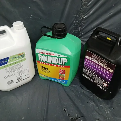 ASSORTED GARDEN ITEMS TO INCLUDE WEEDKILLER AND GRASS CLEANER 
