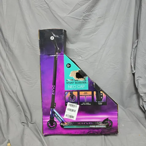 BOXED ZINC NEOCAP PRO SERIES STUNT SCOOTER