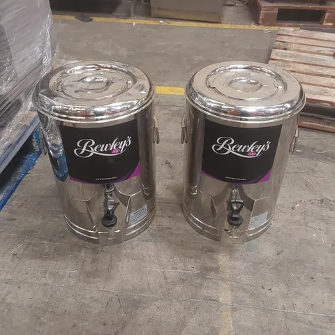 2x COMMERCIAL TEA URNS
