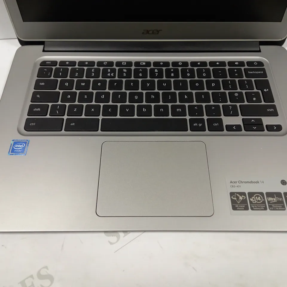 ACER N16P1 CHROME LAPTOP IN SILVER