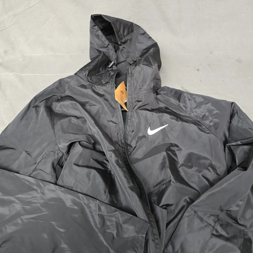 NIKE RUNNING WINDBREAKER JACKET – BLACK, UK SIZE L