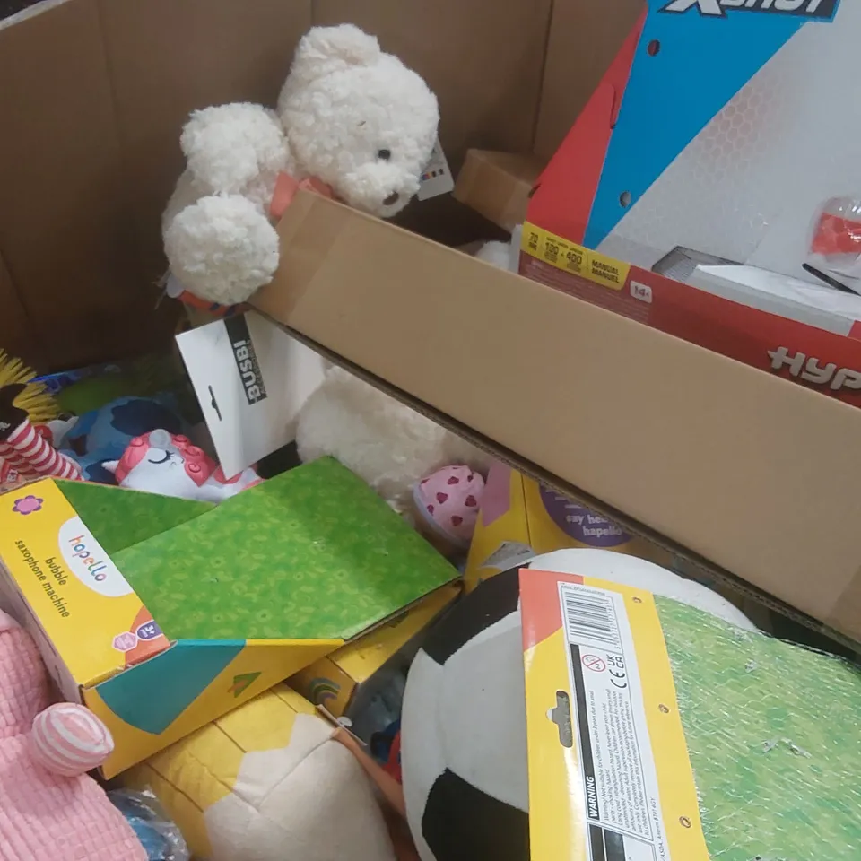 PALLET CONTAINING A VERY LARGE QUANTITY OF ASSORTED TOYS AND GAMES ECT