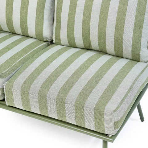 GARDEN STORIES STUDIO 70 2 SEATER SOFA GREEN
