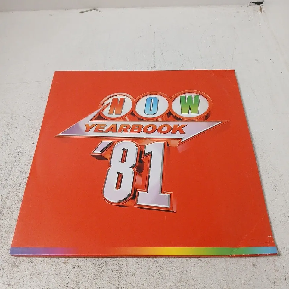 NOW YEARBOOK '81 VINYL 