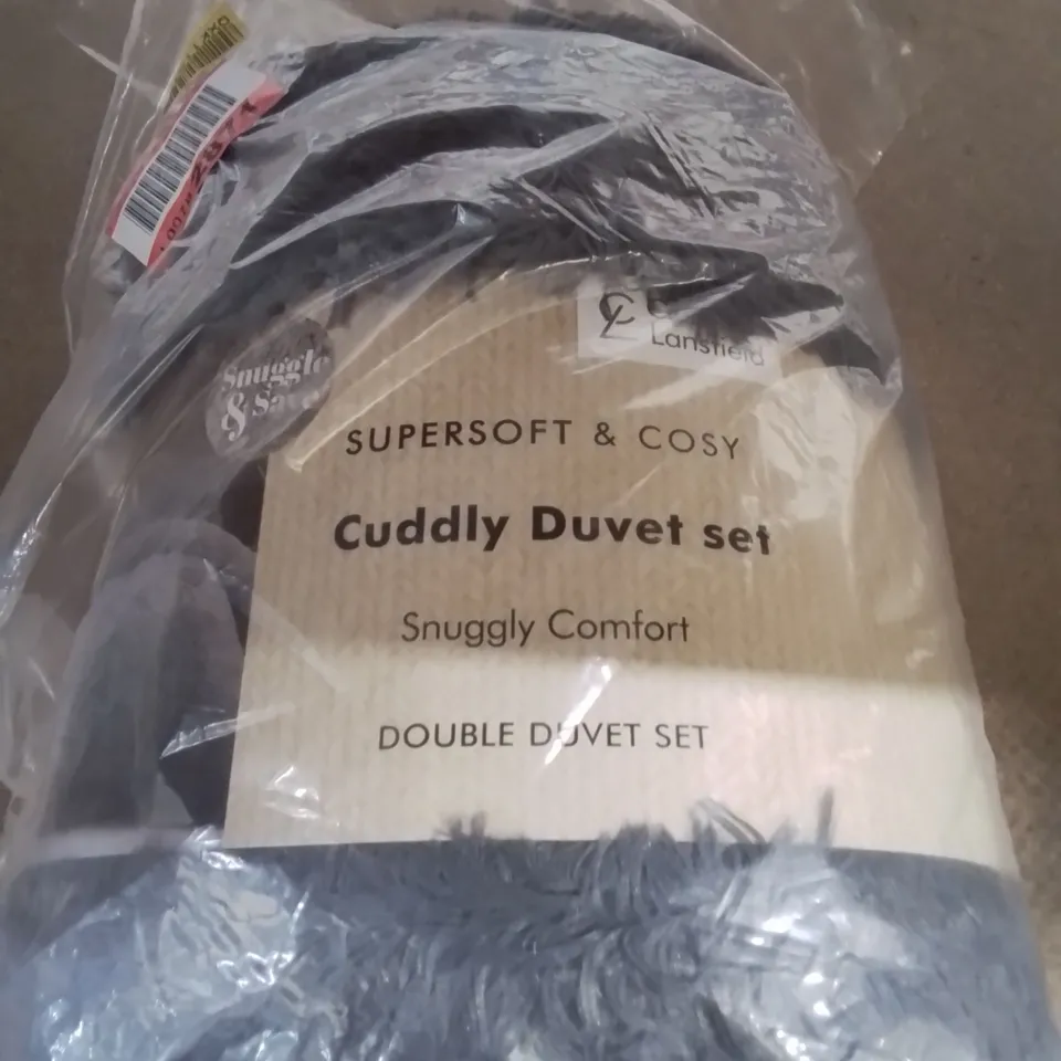 CATHERINE LANSFIELD CUDDLY DUVET SET FOR DOUBLE