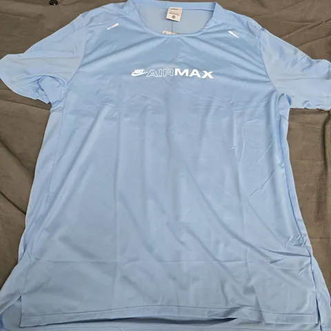 NIKE AIR MAX T-SHIRT – LIGHT BLUE - LARGE