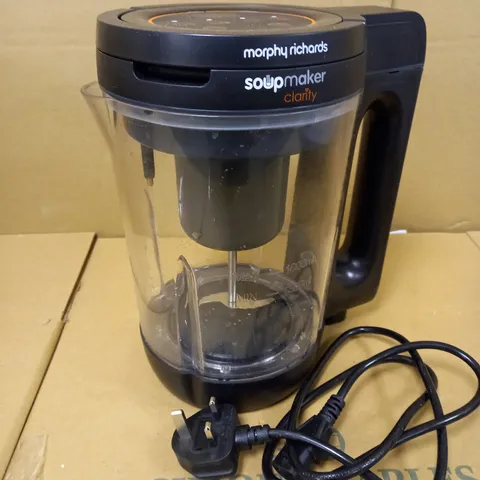 MORPHY RICHARDS CLARITY SOUP MAKER