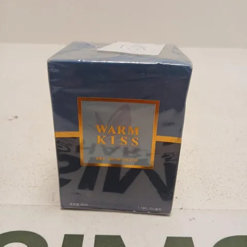 BOXED AND SEALED WARM KISS EAU DE TOILETTE 35ML