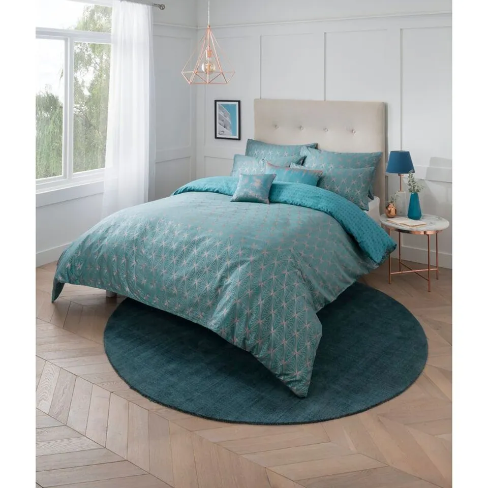 CASPIA 200 TC DUVET COVER SET DOUBLE