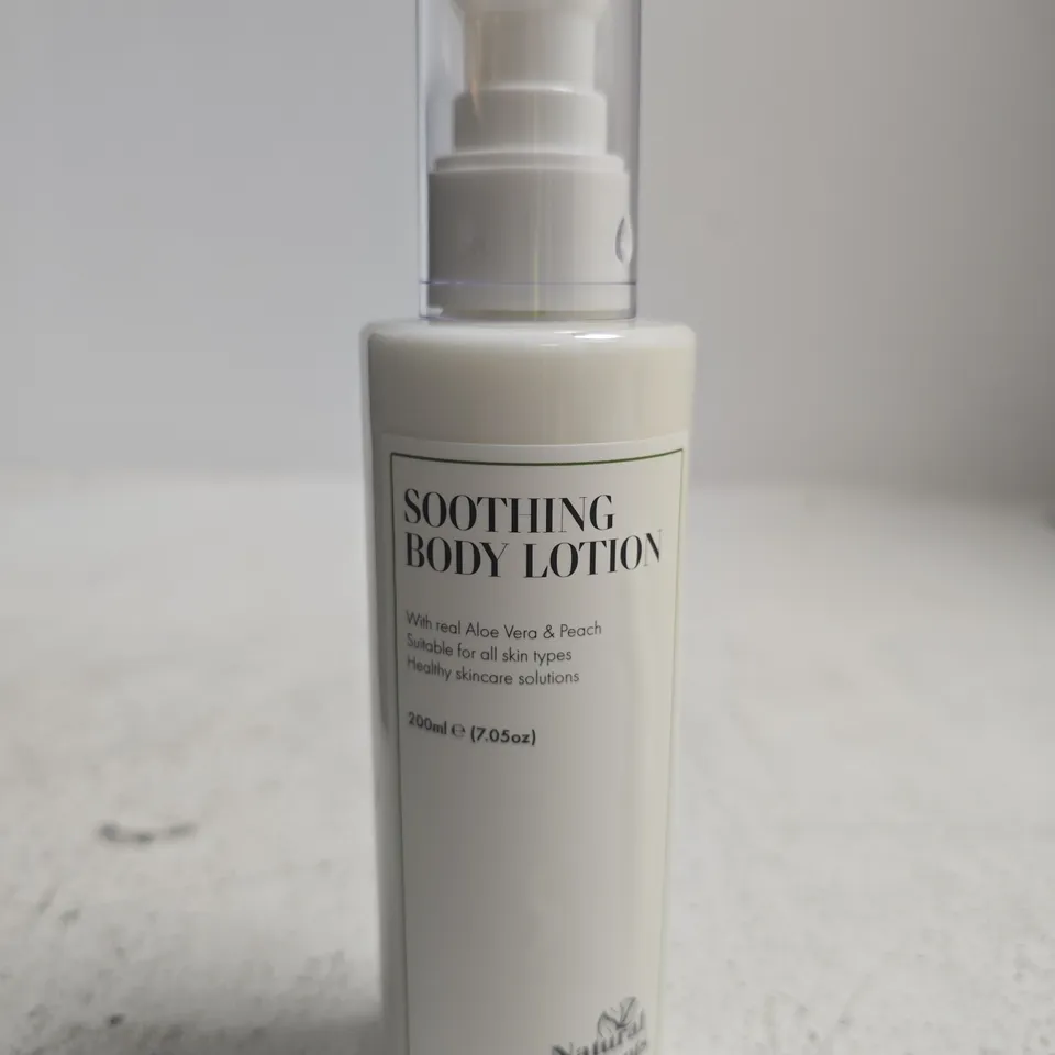 SOOTHING BODY LOTION – ALOE VERA & PEACH, 200ML