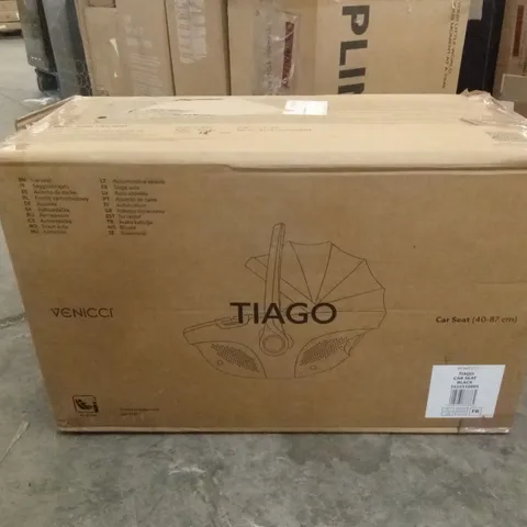 BOXED VENICCI TIAGO CAR SEAT, 40-87cm