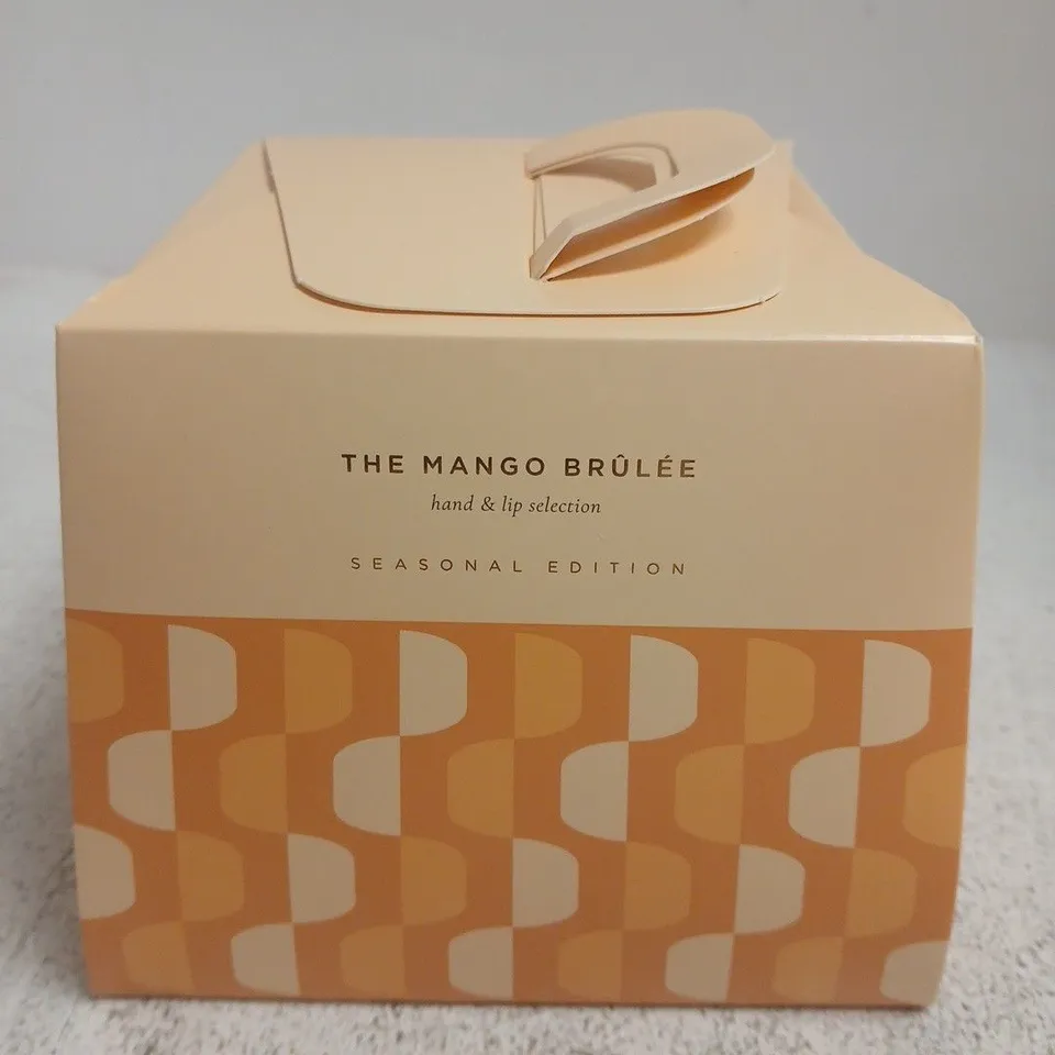 TROPIC THE MANGO BRÛLÉE HAND & LIP SELECTION – SEASONAL EDITION (BOXED)