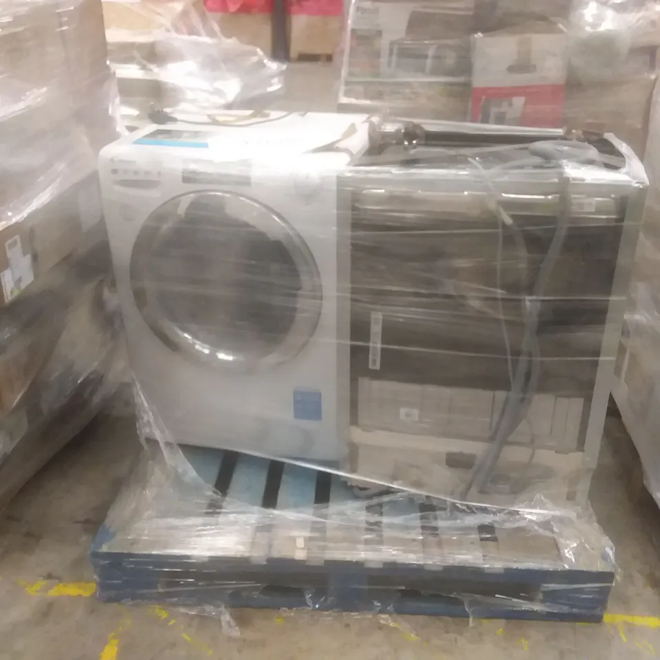CANDY SMART PRO FREESTANDING WASHER DRYER WHITE AND CANDY INTEGRATED FULL SIZE DISHWASHER - BLACK - UNPROCESSED RAW RETURNS