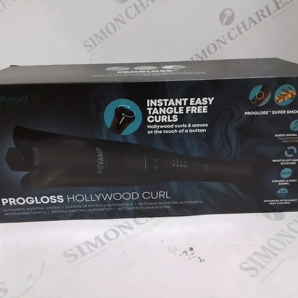 REVAMP PROGLOSS HOLLYWOOD CURL AUTOMATIC  RRP £89.99