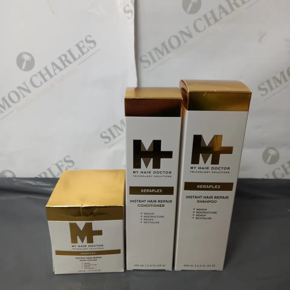 MY HAIR DOCTOR 3 PIECE KERAPLEX REPAIR COLLECTION