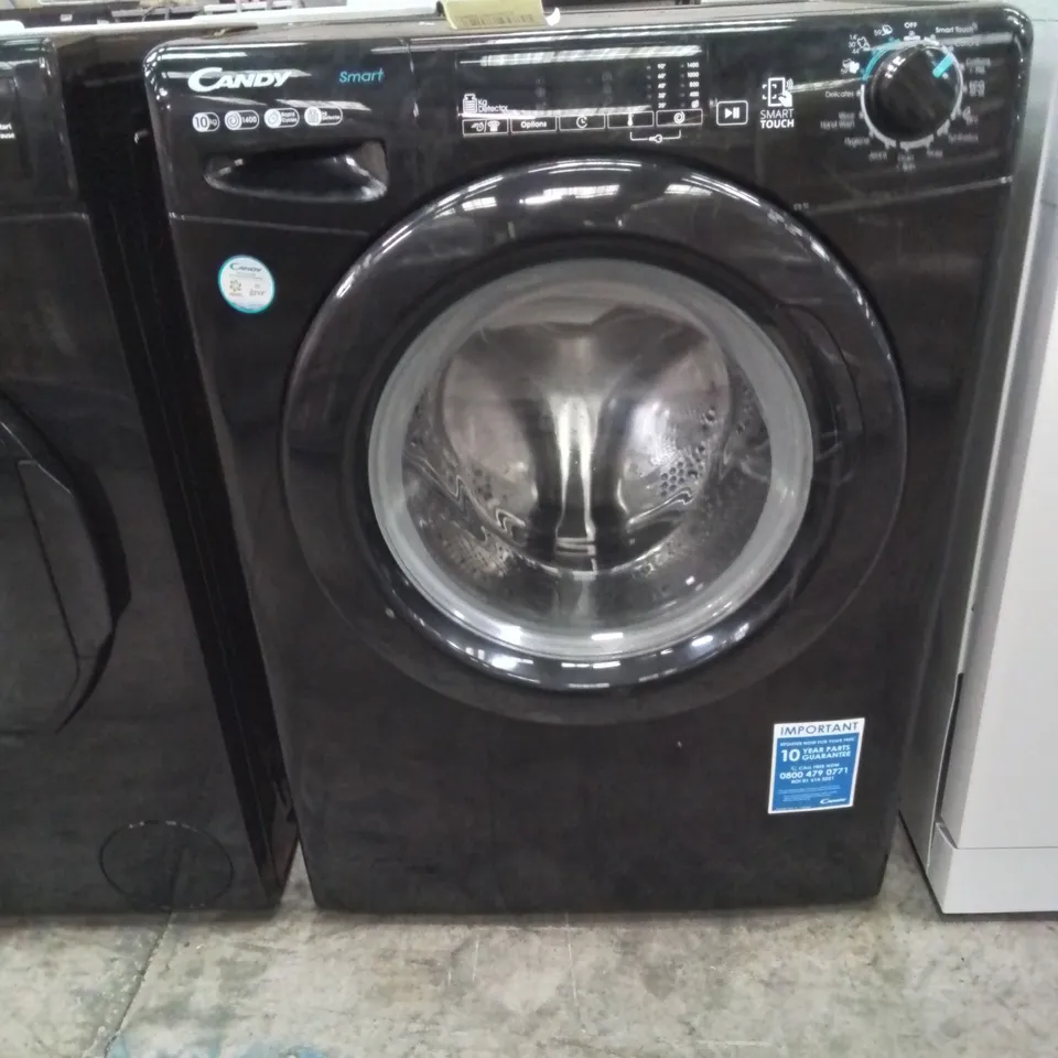 CANDY SMART PRO 10KG FREESTANDING WASHING MACHINE IN BLACK -COLLECTION ONLY- 