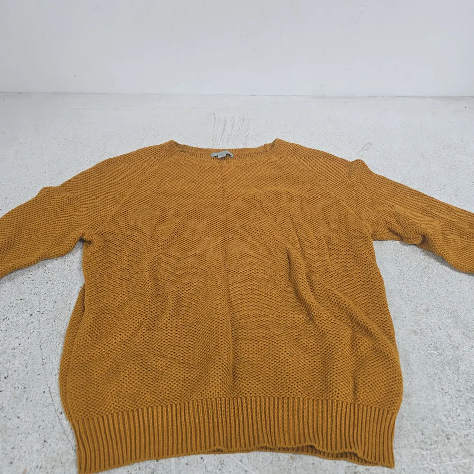 COS MUSTARD KNITWEAR SWEATER – EU S (COS) MADE IN CHINA