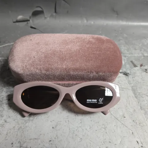 PAIR OF MUI MUI SUNGLASSES - SMU11S