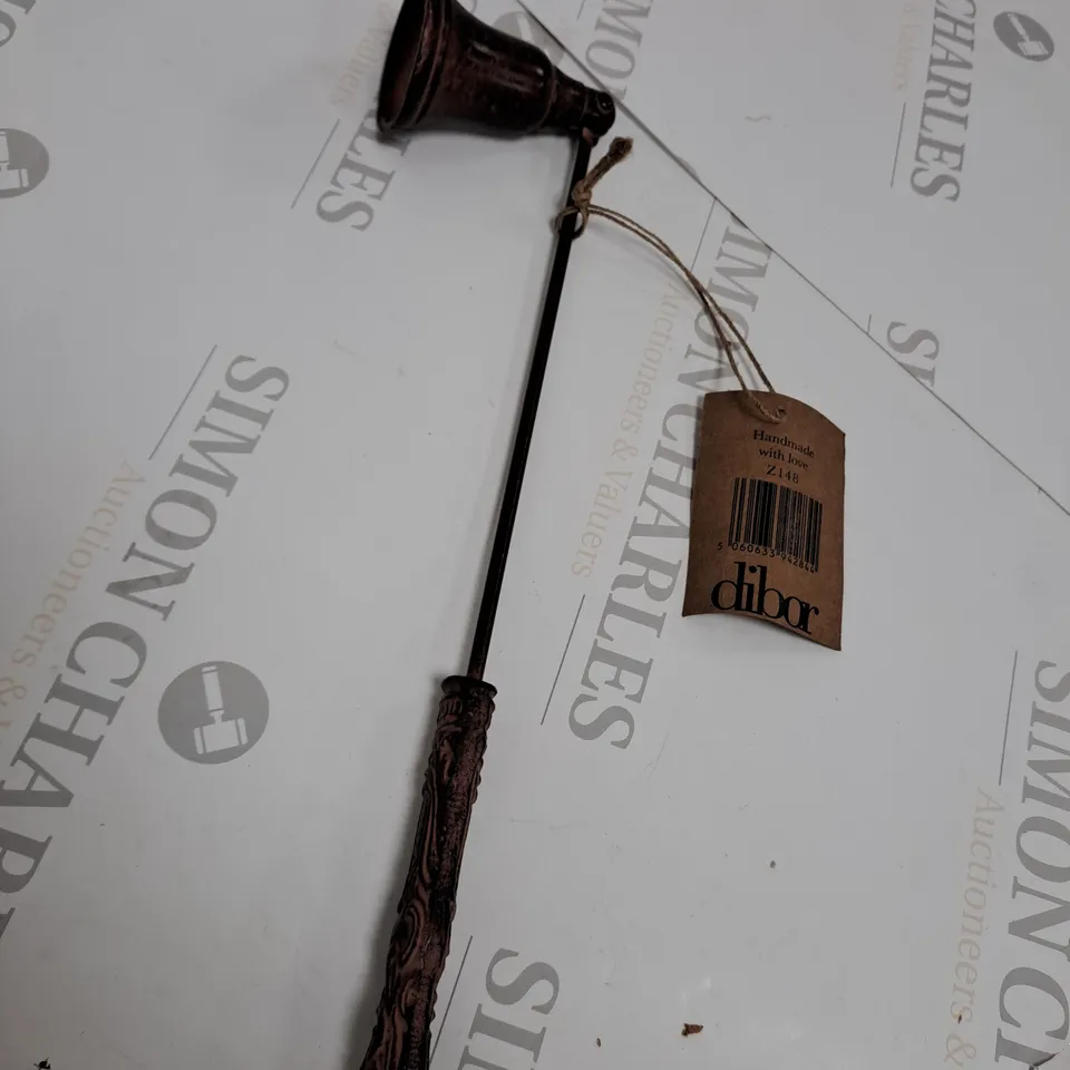 BOXED CAST IRON ANTIQUE STYLE CANDLE SNUFFER