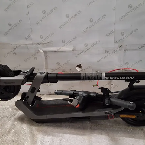 BOXED SEGWAY 051902e E3 PRO E ELECTRIC SCOOTER - SILVER & GREY