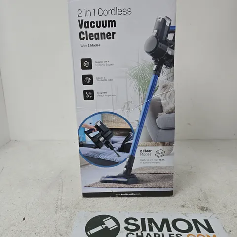 KEPLIN 2-IN-1 CORDLESS VACUUM CLEANER β BOXED