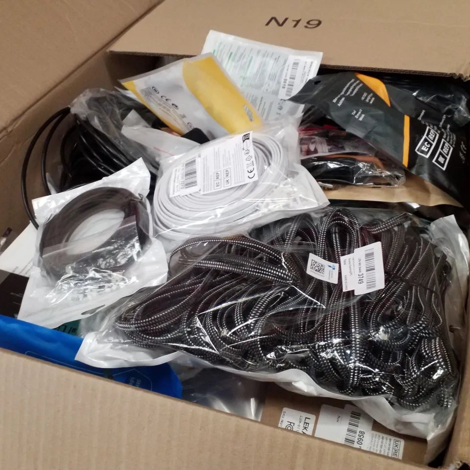 PALLET OF 6 BOXES CONTAINING ASSORTED WIRES & CABLES
