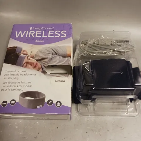 BOXED SLEEP-PHONES WIRELESS BLUETOOTH SLEEPING HEADPHONES