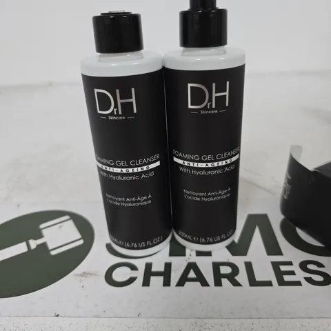 DH SKINCARE FOAMING GEL CLEANSER - ANTI-AGEING WITH HYALURONIC ACID, 200ML (SET OF 2)