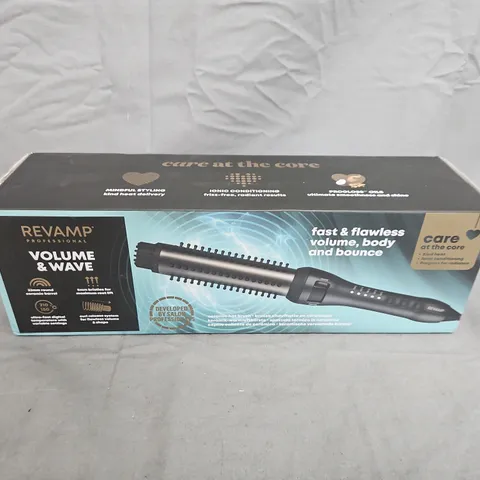 REVAMP PROFESSIONAL VOLUME & WAVE HOT BRUSH BR-1350-GB – BOXED