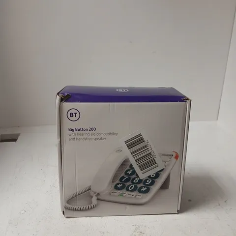 BT BIG BUTTON 200 LANDLINE TELEPHONE – BOXED